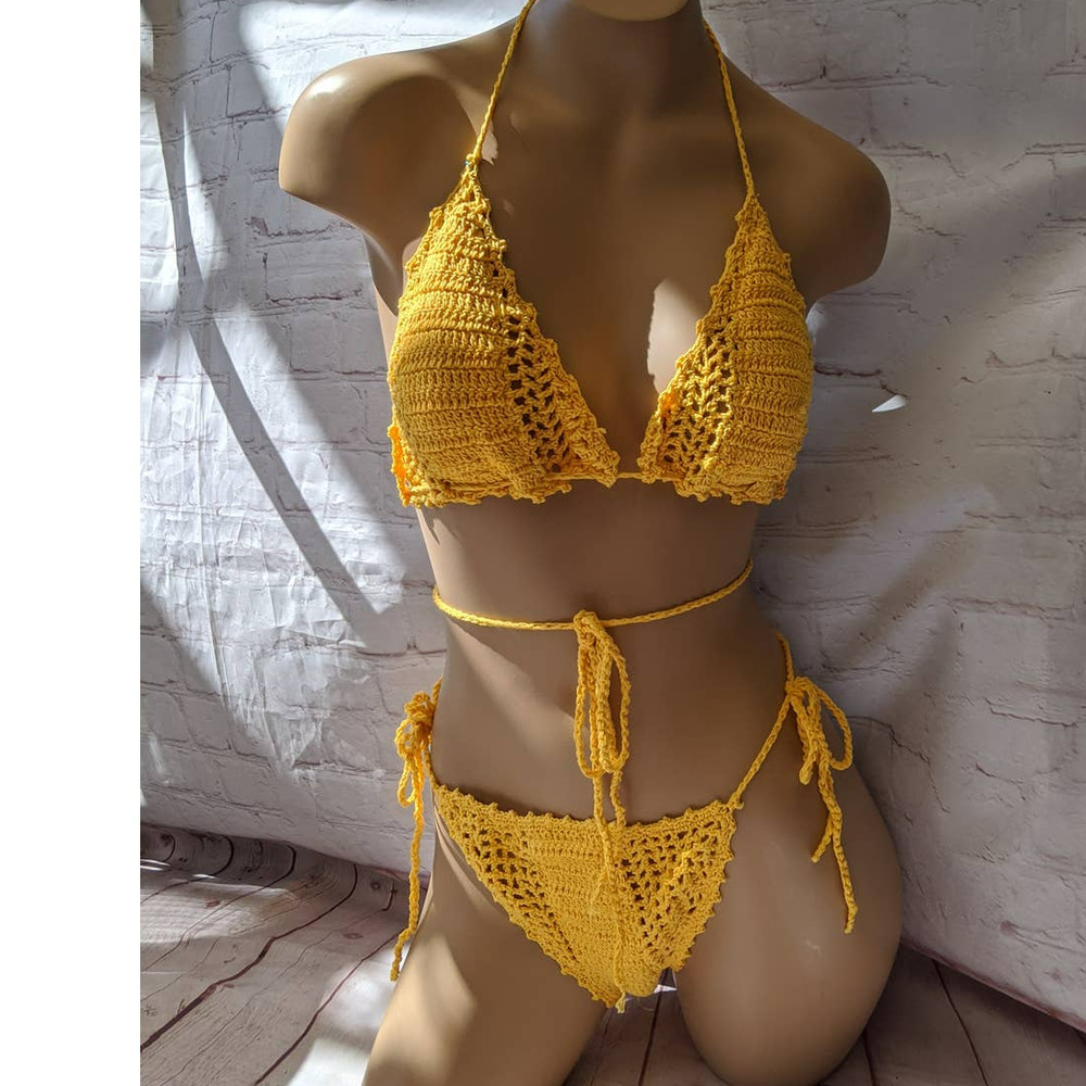 Daisy Swimwear new crochet bikini $80
